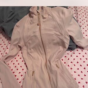 pink haze/rose gold lululemon define jacket